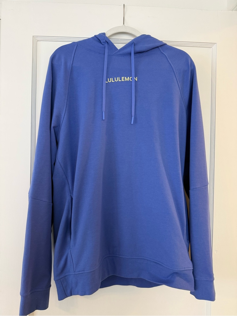 lululemon athletica Men’s Royal Blue Hooded Sweatshirt